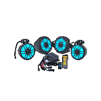 Memphis Honda Talon CORE 4 Audio Kit