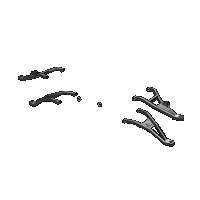 Can-Am Defender FRONT Forward Control Arms (62" Models)