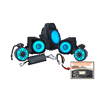 Memphis Polaris RZR Ride Command PRO 4 PLUS Audio Kit (PRO XP - PRO R - TURBO R)