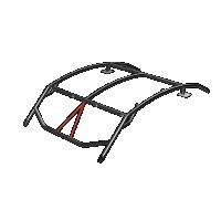 Cage Option: Front Intrusion Bars Hi-Brow X3 (2-Seat)
