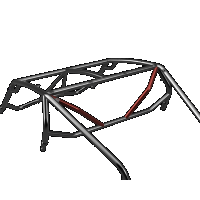 Cage Option: Rear Intrusion Bars Talon (2-Seat)