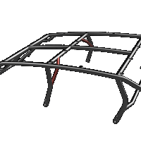 Cage Option:  Rear Grab Handles&comma; Talon (4-Seat)
