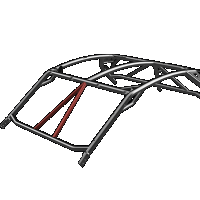 Cage Option: Front Intrusion Bars Hi-Brow RZR PRO R (2-Seat)