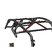Cage Option: Rear Intrusion Bars RZR PRO R (2-Seat)