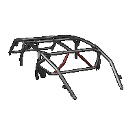 Cage Option: Rear Intrusion Bars KRX (4-Seat)