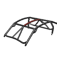 Cage Option: Roof Intrusion Bars KRX (2-Seat)