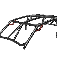 Cage Option: Front Grab Handles KRX (4-Seat)