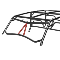 Cage Option: Yamaha Wolverine RMAX4 Cage Front Intrusion Bars (Lo-Brow)
