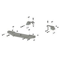 TF211301 &verbar; CF MOTO UForce 1000 Bracket Lift Kit - 3 Inch