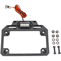 ATV-UTV TEK Elite Series UTV License Plate Bracket w/ LED light