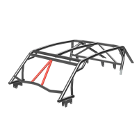 TF190202.FIHB &verbar; Cage Option: Front Intrusion Bars Hi-Brow&comma; 24+ RZR XP 2-Seat