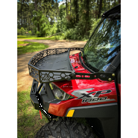 TF011906 &verbar; 25+ Polaris Ranger 1000 Hood Basket (OEM Bumper)