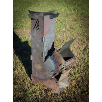 TF000016 &verbar; Thumper Fab Rocket Stove - Portable