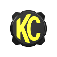 GravityA(R) Titan/Pro6 6" Light Cover - Black / Yellow KC Logo