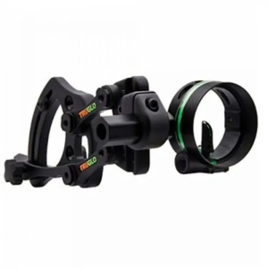 TruGlo Range Rover Single 0.019" Pin Lighted Bow Sight - Aluminum Black