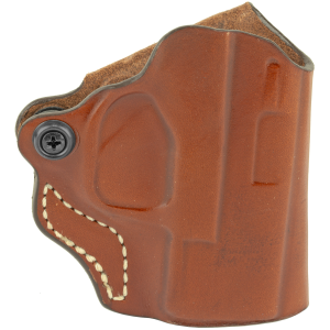 DeSantis Gunhide Mini Scabbard Belt Holster, fits Springfield Hellcat, Right Hand, Tan Leather