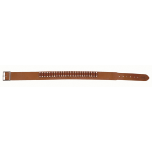 Hunter Company 145 Leather Cartridge Belt, Large, Smooth Chestnut Tan - 145L
