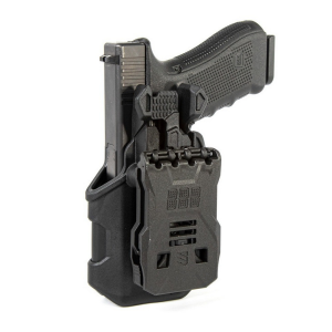 Blackhawk T-Series L2C Size Right Hand SIG Sauer P320 Concealment Light Bearing Holster, Matte Black - 410261BKR