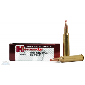 HORNADY 7mm Magnum 162gr Sst Superformance Ammunition 20rds - -80633