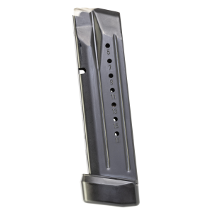 th & Wesson Magazine 9mm 17 Rounds Fits S&W Competitor Steel Black Ammo