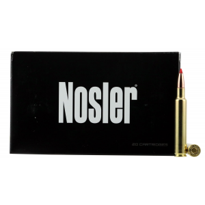 NOSLER 280 Ackley Improved 140 Grain Ballistic Tip Rifle Ammo, 20/box - 43504