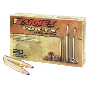 BARNES Bullets Vor-tx 180 Gr Tipped Tsx Boat Tail .300 Weatherby Mag Ammo, 20/box - 22013