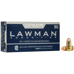 SPEER Lawman Clean-fire Training 230 Gr Total Metal Jacket .45 Auto Ammo, 50/box - 53885