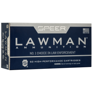 SPEER Lawman Training 125 Gr Total Metal Jacket .357 Sig Ammo, 50/box - 53919