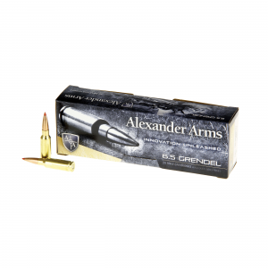 ALEXANDER Arms Hornady Sst 129 Gr Bt .6.5 Grendel Ammo, 20/box - Ag129sstbx