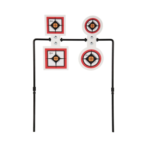 EZ Aim Hardrock Double Spinner Targets - Black/Red/White (3-Pack) - 15593