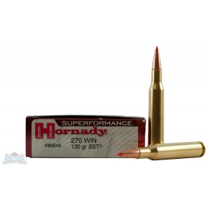 HORNADY 270 130gr Sst Spf Superformance Ammunition 20rds - - -80543