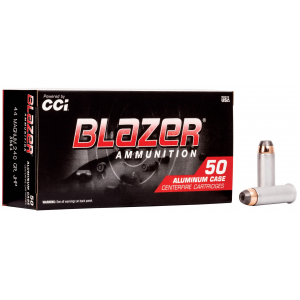 CCI Blazer 44 Magnum 240gr Jhp Aluminum Cased Ammunition 50rds - 3564