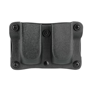 DeSantis Gunhide Quantico Magazine Pouch Fits Most Double Stack 9mm/40, Ambi, Black Kydex - A87KJJJZ0