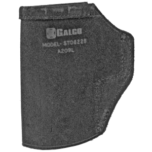 Galco Ambidextrous Stow-N-Go Holster for Fits Glock 43/43X for Sig Sauer P320C, Black - STO822B