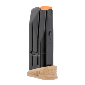 FN OEM FN 509 Compact 10rd 9mm Magazine, Black w/ FDE Base - 20100378