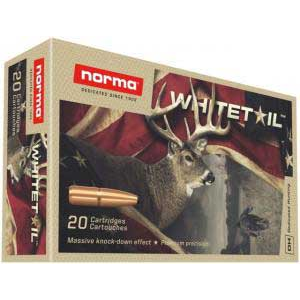 NORMA Whitetail 300 Win Mag Ammo 150 Grain Psp 20rds - 20177412 7393923325330 51655106458