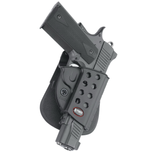 Fobus Evolution Right Hand 1911 Style Holster, Paddle Mount, Smooth Black - R1911