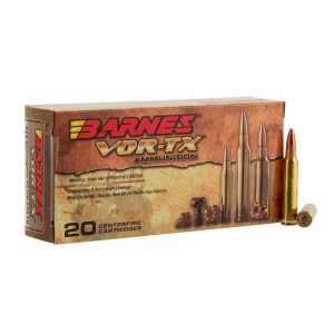 BARNES 223 55g Vor-tx Tsx Flat Base Ammunition 20rds - 21520