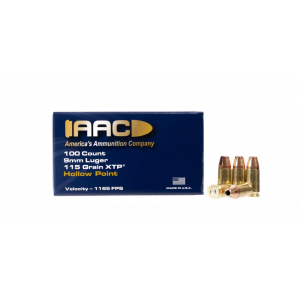  9mm 115 Grain XTP Hollow Point 100rd Box Ammo