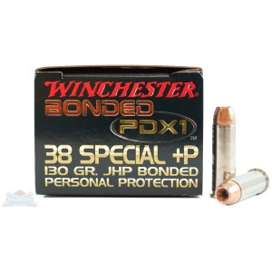 Winchester Winchester 38 Special+P 130gr PDX1 Defender Ammunition 20rds - S38PDB