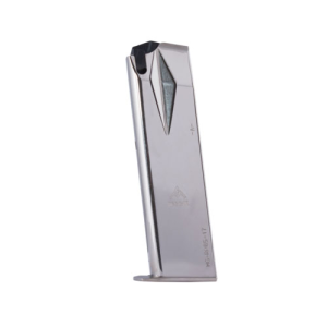 -Gar Ruger P85/89/93/94/95/PC9 9mm Magazine 17rd Flush Fit Nickel- MGRP8517N Ammo