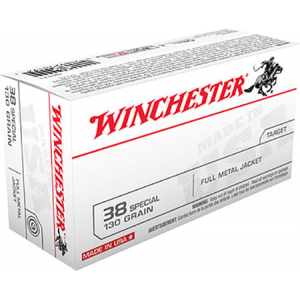 WINCHESTER Usa 38 Special 130gr Fmj Ammunition 50rds - Q4171