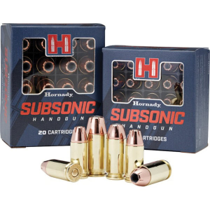 HORNADY Subsonic 230 Gr Xtps .45 Auto Ammo, 20/box - 90971