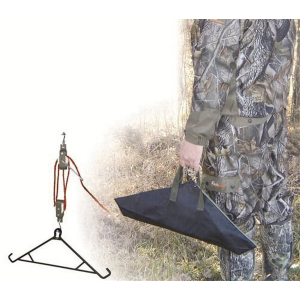 GSM Outdoors HME 4:1 Game Hanging Gambrel, Powder Coated Steel - GHG4