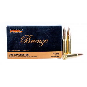 PMC Bronze .308 Win Ammo 147 Grain Fmjbt 20rds - 308b