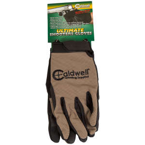 Caldwell Ultimate Polyester/Spandex Shooter Gloves, Large/X-Large, Tan - 1071005