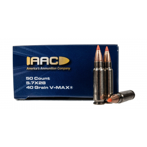  5.7x28mm 40 Grain V-Max 50rd Box Ammo