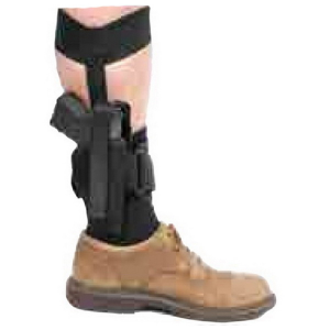 Blackhawk Size 16 Right Hand 3-1/4 to 3-3/4" Barrel Medium/Large Autos Holster, Smooth Black - 40AH16BK-R