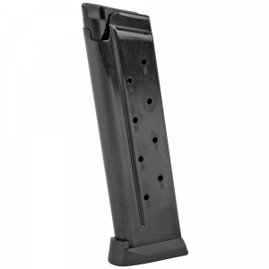 scor Pistol Magazine 9mm 10 Rounds Fits 1911 Pistols Steel Blued Finish Ammo