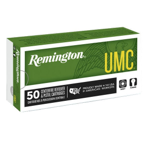 ington UMC Handgun 9mm 124 Grain FMJ 50rds Ammo